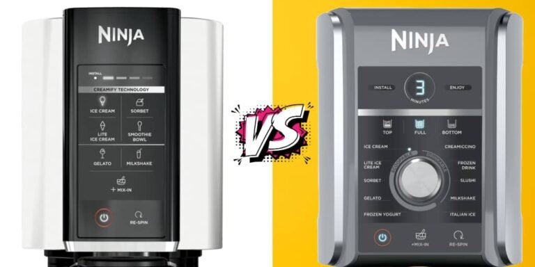 Ninja Creami standard vs Ninja Creami Deluxe