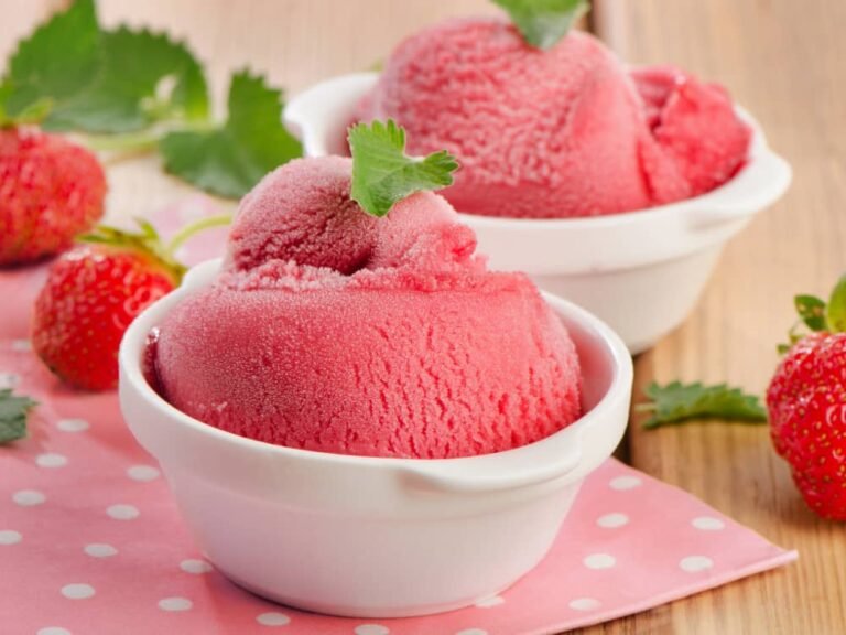 Sorbet Fraise Ninja Creami Deluxe