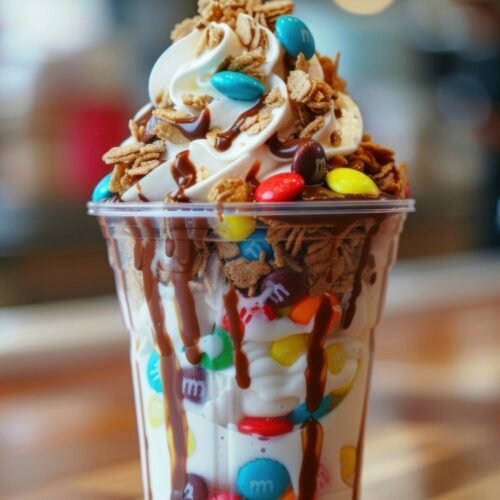 Glace McFlurry M&Ms protéinée