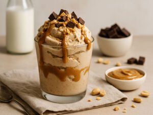 Glace-Protéini-Snickers
