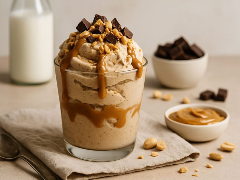 Glace-Protéini-Snickers