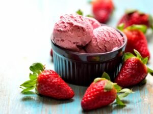 Glace fraise maison Ninja Creami