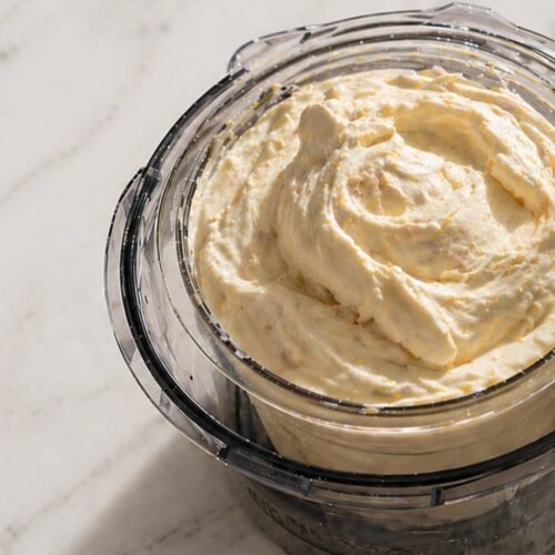 Glace italienne vanille Ninja Creami Deluxe