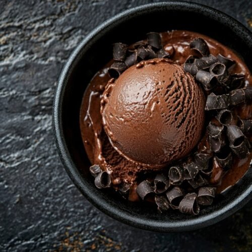 Glace au chocolat noir, recette maison au Ninja Creami Deluxe