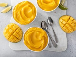 Recette glace mangue Ninja Creami Deluxe