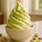 Glace italienne vegan à la pistache