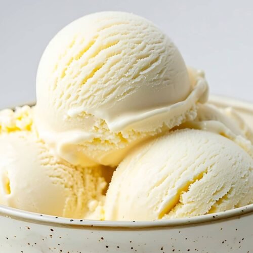 Glace vanille sans sucre avec le Ninja Creami Deluxe