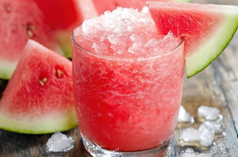 Slushie pastèque citron
