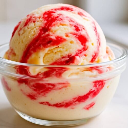 Glace à la fraise façon Häagen-Dazs maison (sans œufs) avec le Ninja Creami Deluxe