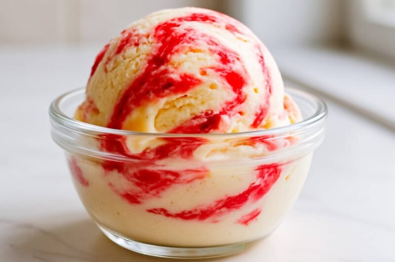Glace à la fraise façon Häagen-Dazs