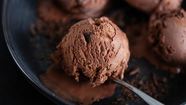 Glace chocolat protéinée Ninja Creami