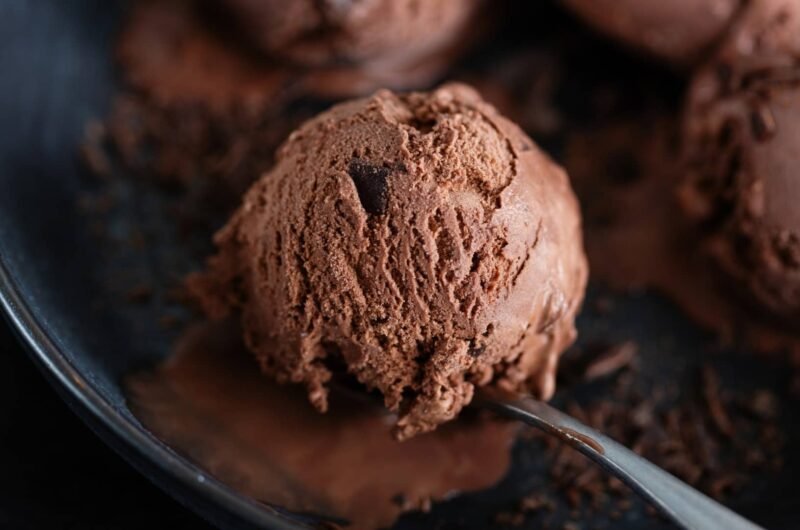 Glace chocolat protéinée