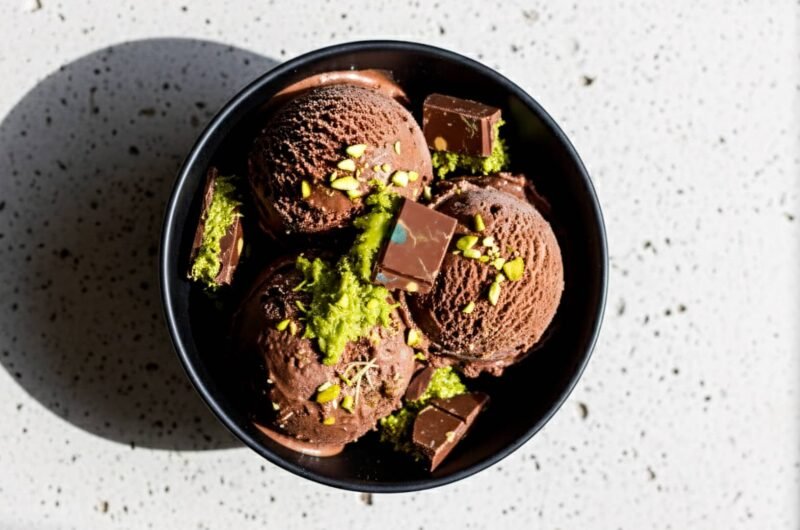 Glace chocolat Dubaï protéinée