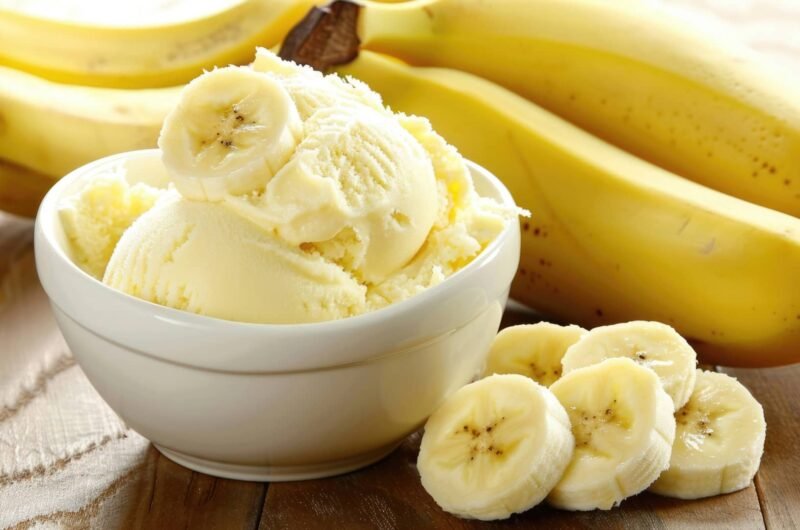 Glace banane 2 ingrédients