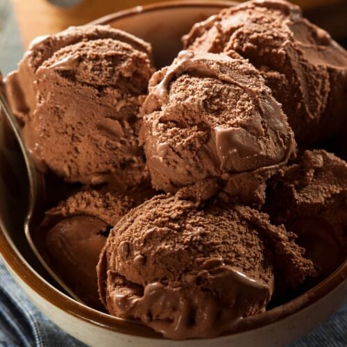 Glace chocolat sans crème avec le Ninja Creami Deluxe