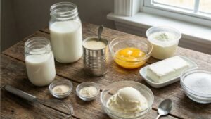 Quels ingrédients rendent une glace Ninja Creami crémeuse