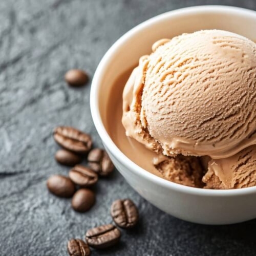 Glace café Ninja Creami faible en sucre spéciale hiver