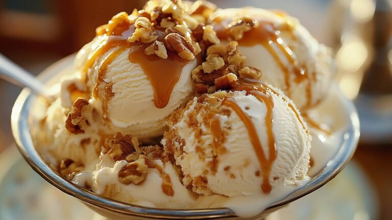 Glace caramel beurre salé maison avec le Ninja Creami Deluxe