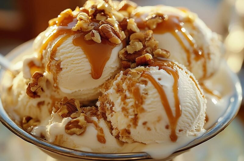 Glace caramel beurre salé Ninja Creami