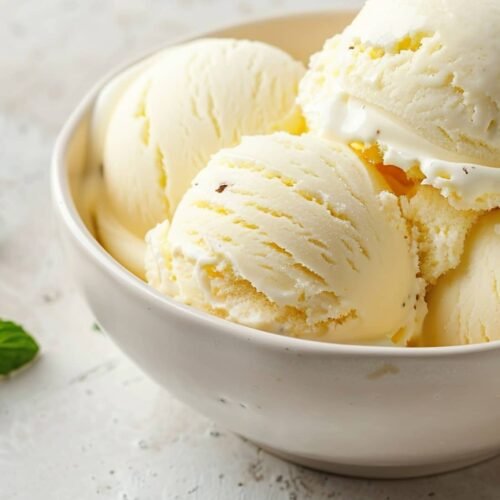 Glace vanille mascarpone avec le Ninja Creami Deluxe