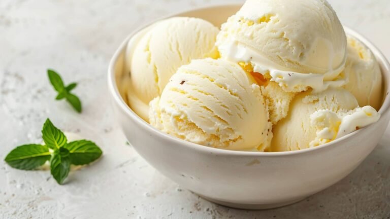 Glace vanille mascarpone avec le Ninja Creami Deluxe