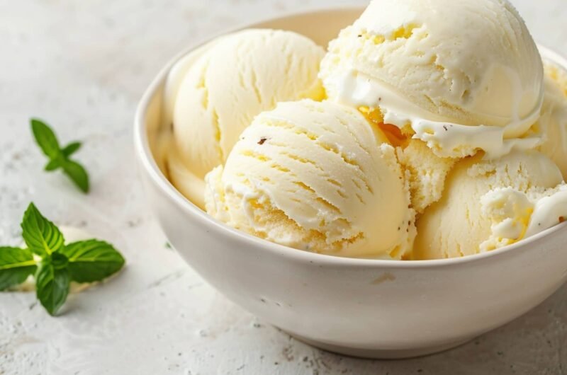 Glace vanille mascarpone