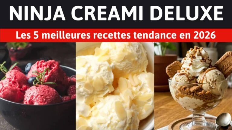 5 meilleures recettes Ninja Creami Deluxe tendance en 2026