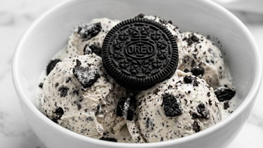 La glace protéinée cookies & cream Ninja Creami